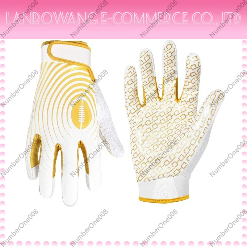 Kids Outdoor Gloves - Professional Football Gloves, Silicone Non-Slip Outdoor