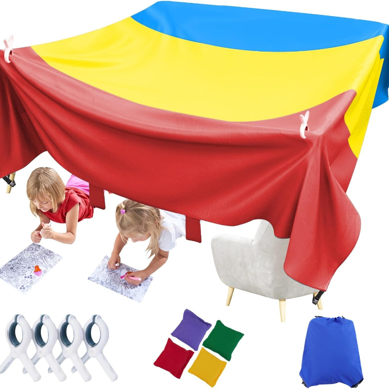 Kids Outdoor Fort Building Kit - New Magic Kids Fort Building Kit,