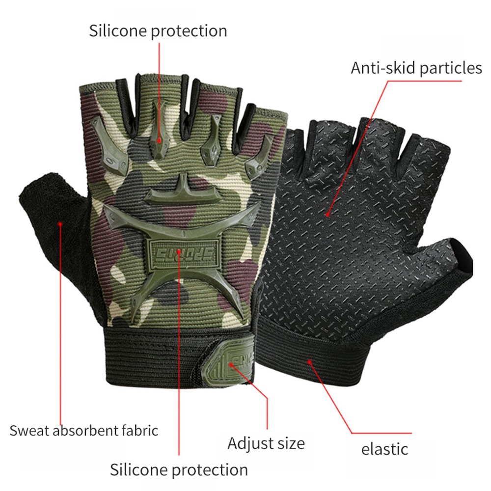 1Pair Kids Sport Gloves,Half F - огляд і ціна Kids Outdoor Gloves
