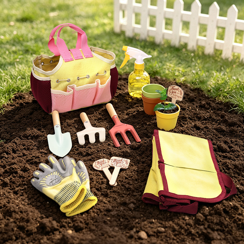 Kids Garden Tool Set Pretend P - огляд і ціна Kids Outdoor Gloves