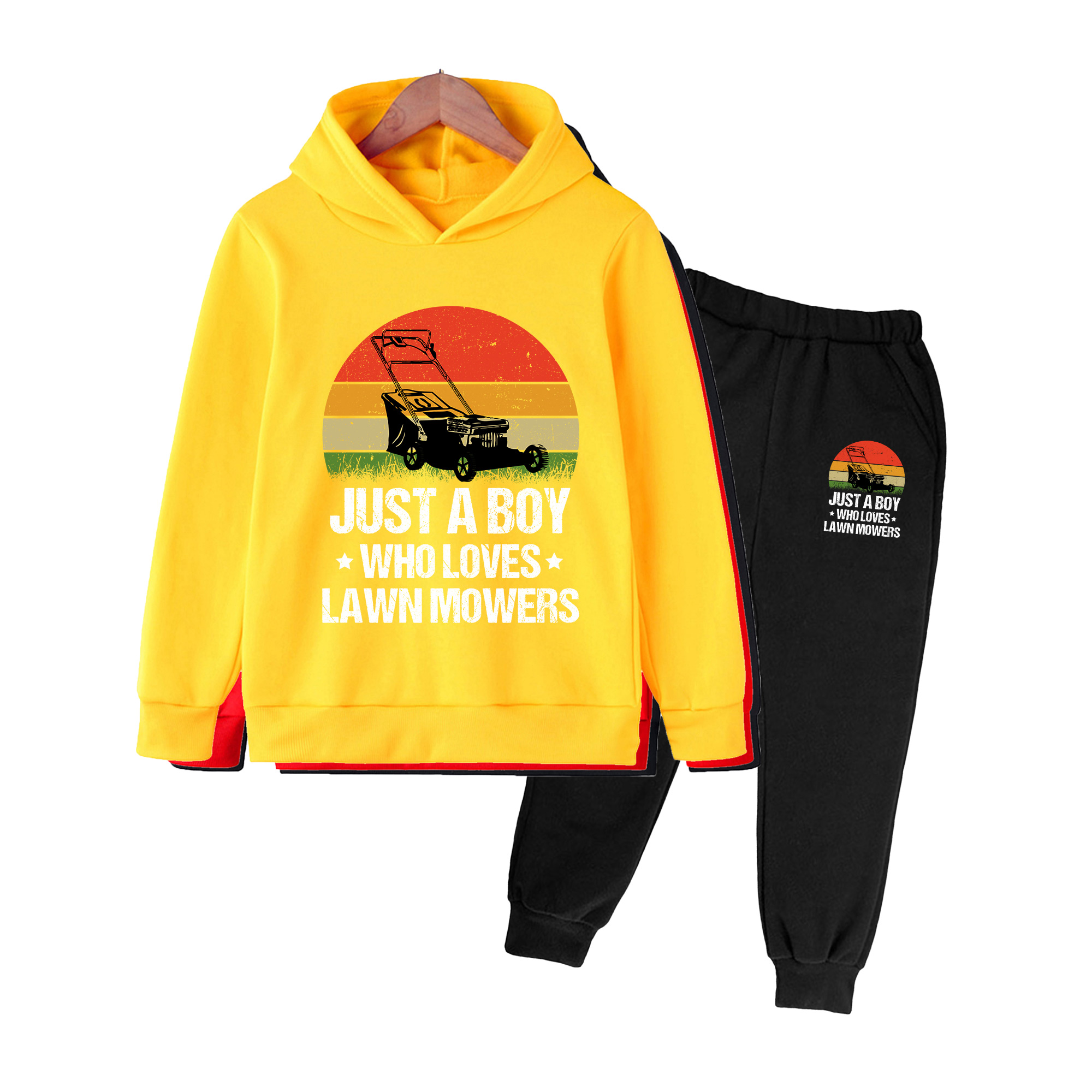 Kids Hoodie and Pants Set, Ret - огляд і ціна Kids Outdoor Lawn Mower