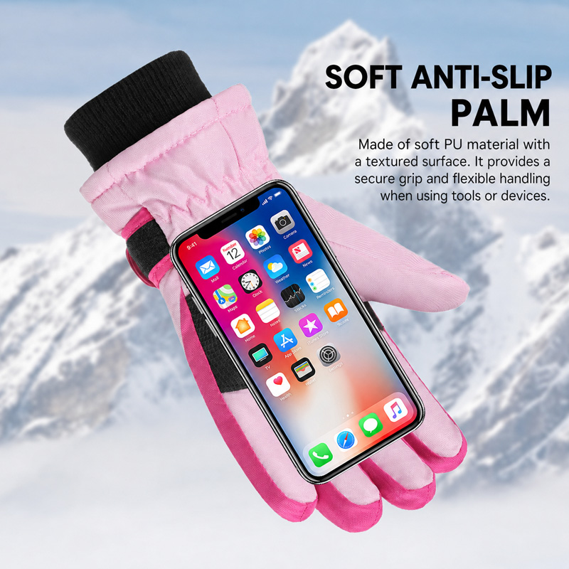 Kids Winter Ski Gloves Waterpr - огляд і ціна Kids Outdoor Gloves