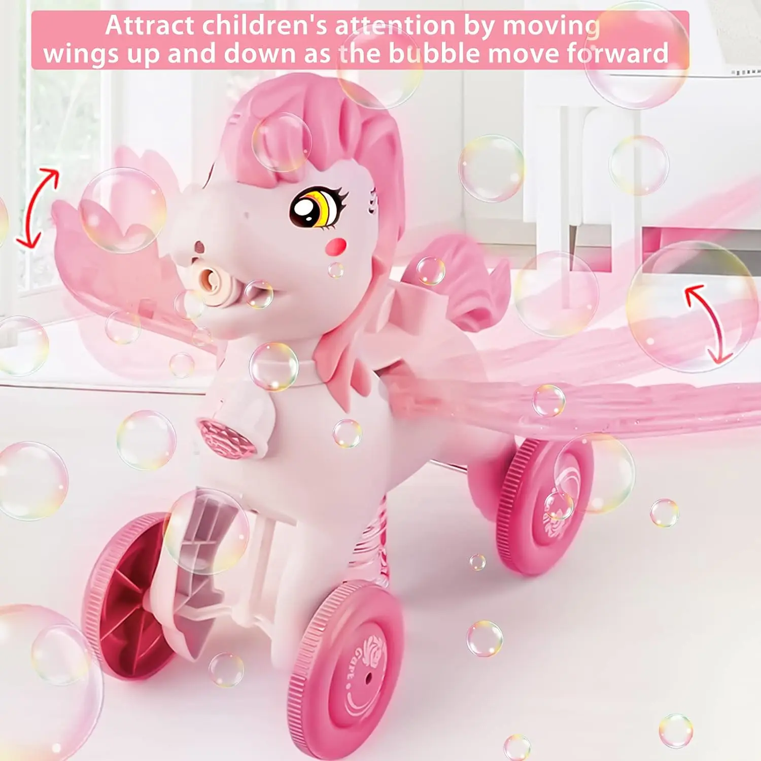 Pony Bubble Machine for Kids A - огляд і ціна Kids Outdoor Lawn Mower
