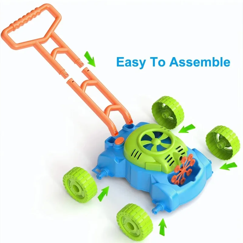Electric Bubble Cart Toy Outdo - огляд і ціна Kids Outdoor Lawn Mower
