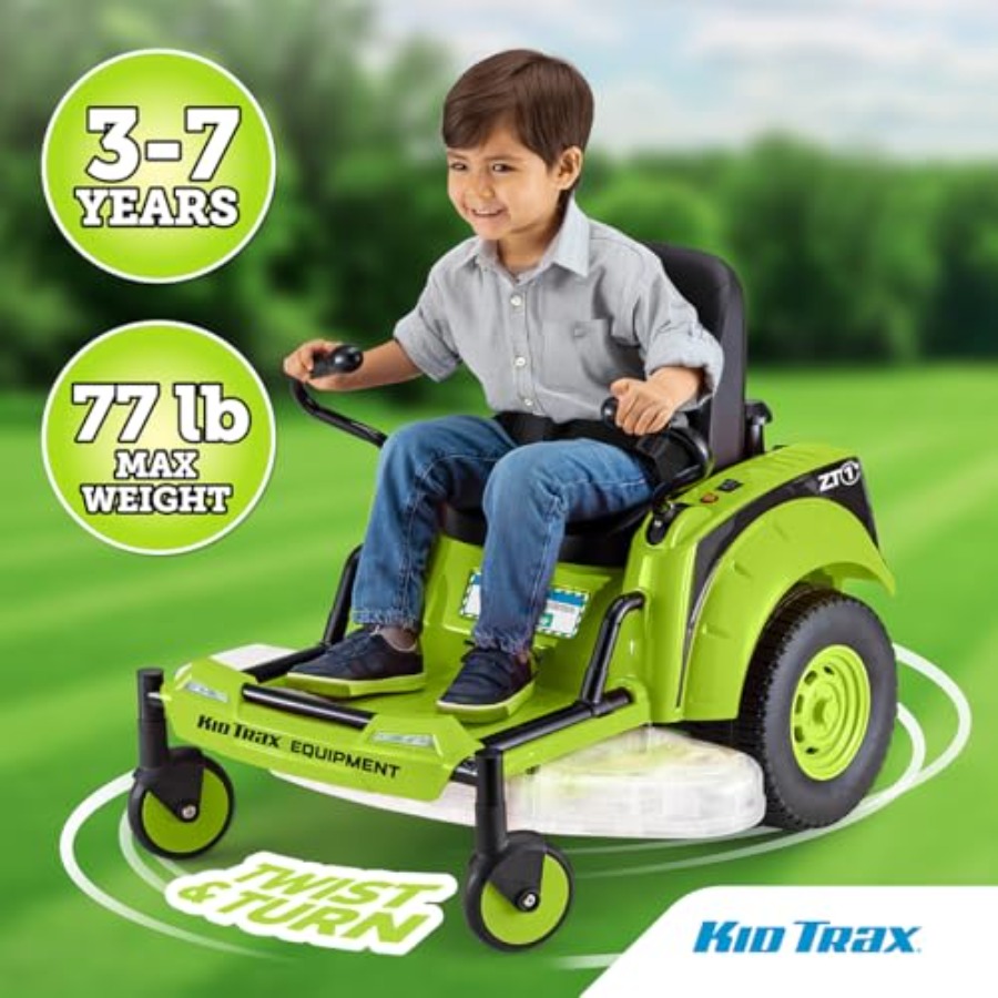 Kid Trax 12V Zero Turn Lawn Mo - огляд і ціна Kids Outdoor Lawn Mower