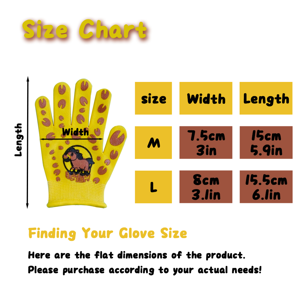 4 Pairs Kids Gardening Gloves  - огляд і ціна Kids Outdoor Gloves