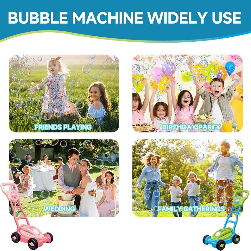 Cart Bubble Machine LAWN MOWER - огляд і ціна Kids Outdoor Lawn Mower