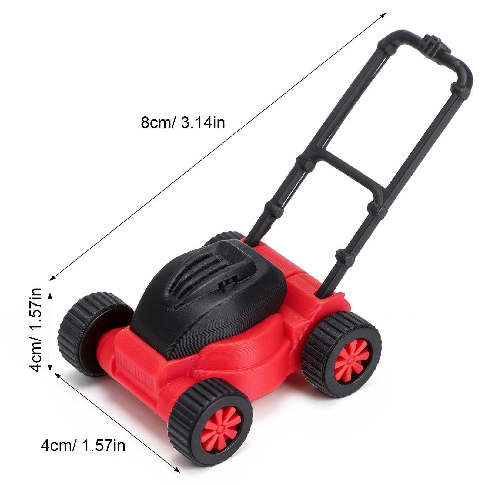 Dollhouse Mini Lawn Mower 1:18 - огляд і ціна Kids Outdoor Lawn Mower