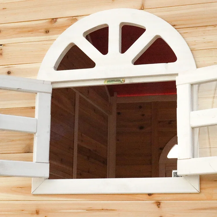 l Outdoor Wood Playground Play - огляд і ціна Kids Outdoor Cubby House