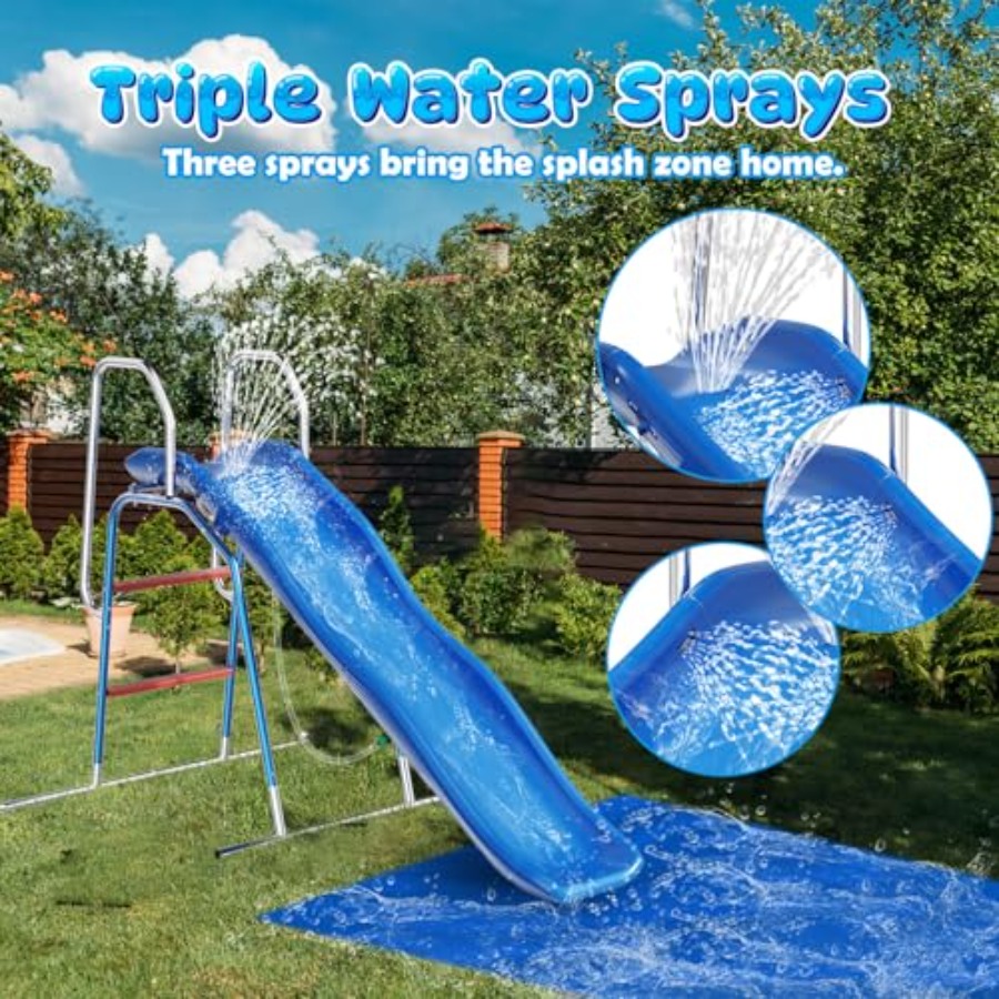 Backyard water slide for kids, - огляд і ціна Kids Outdoor Zone