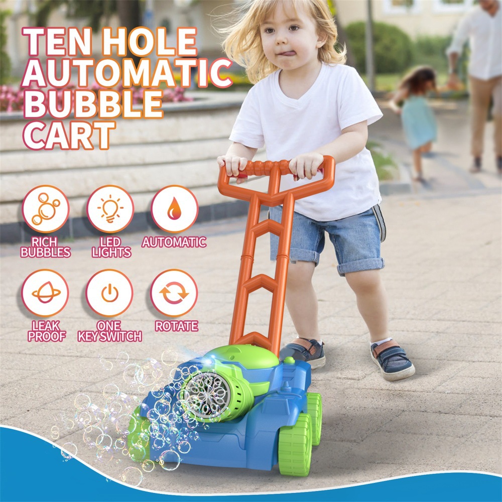 Children Bubble Lawn Mower Pus - огляд і ціна Kids Outdoor Lawn Mower
