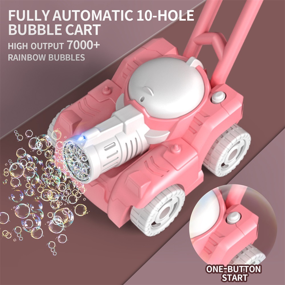 Children Bubble Lawn Mower Pus - огляд і ціна Kids Outdoor Lawn Mower