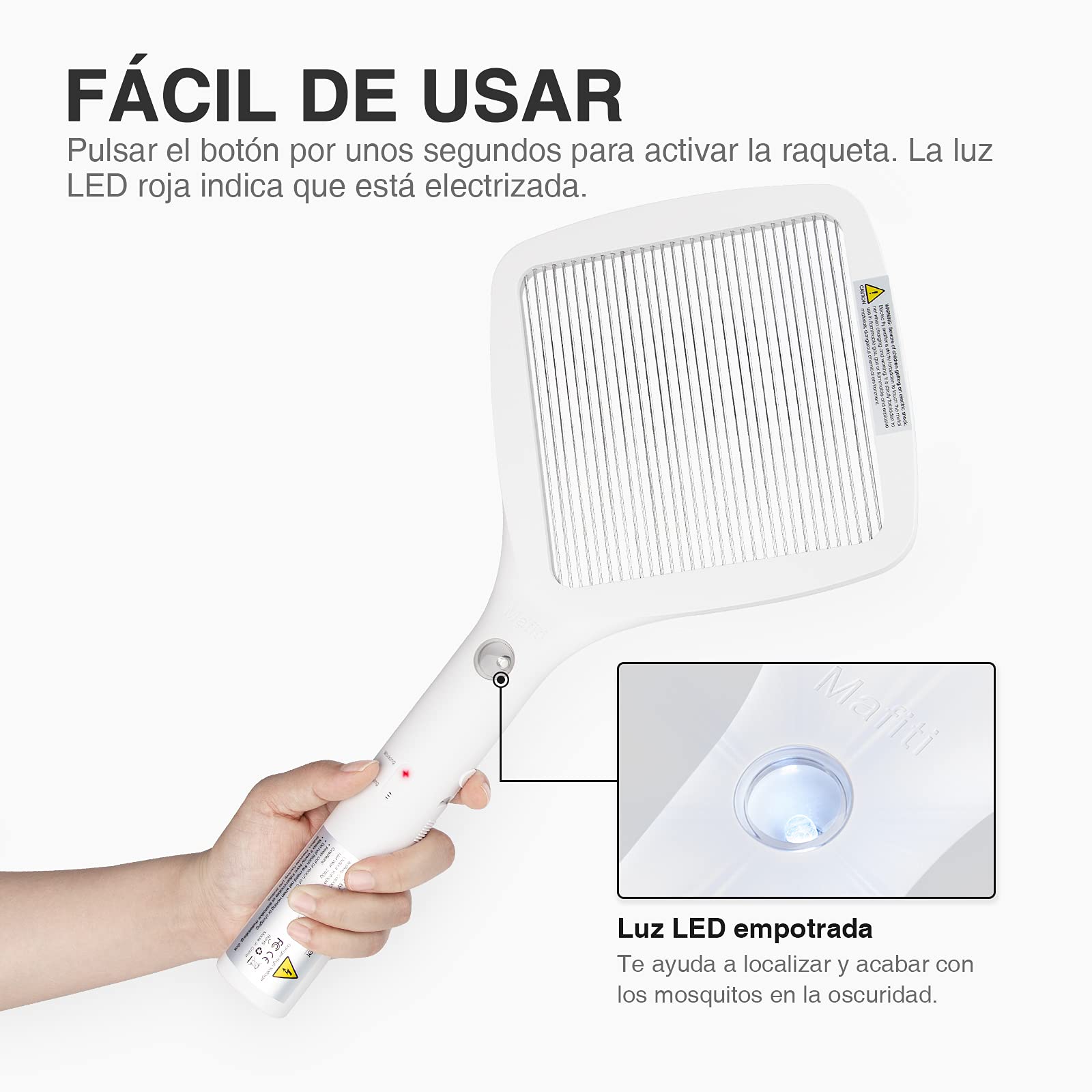 Mafiti Swatter Powerful USB Re - огляд і ціна Bug Catching Kit