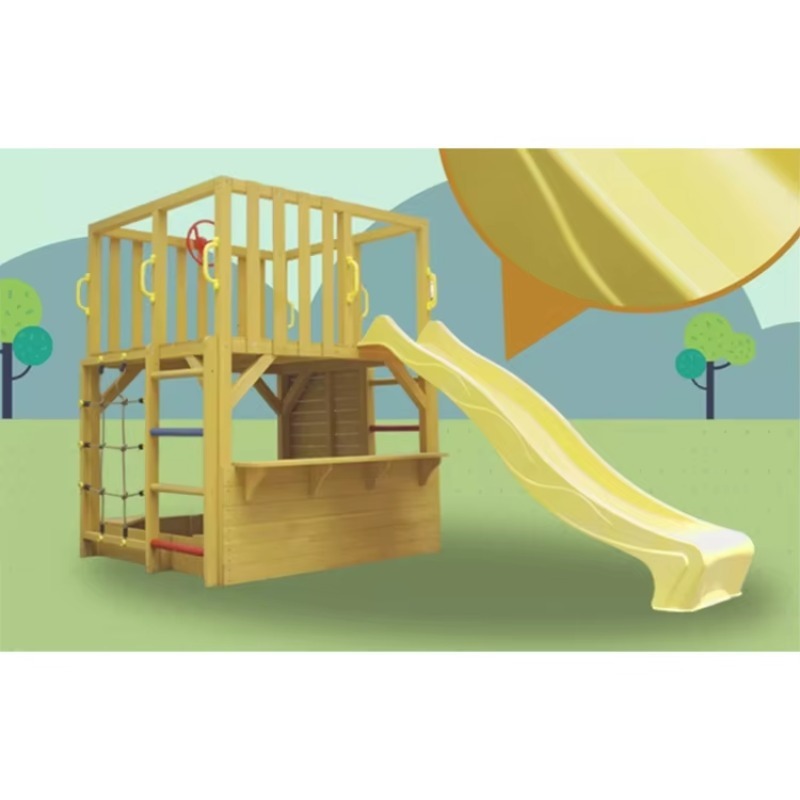 Kids Wooden Outdoor Cubby Hous - огляд і ціна Kids Outdoor Cubby House