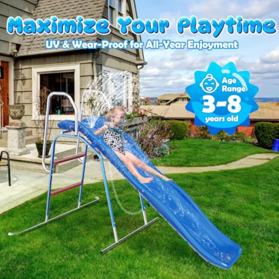 Backyard water slide for kids: - огляд і ціна Kids Outdoor Zone