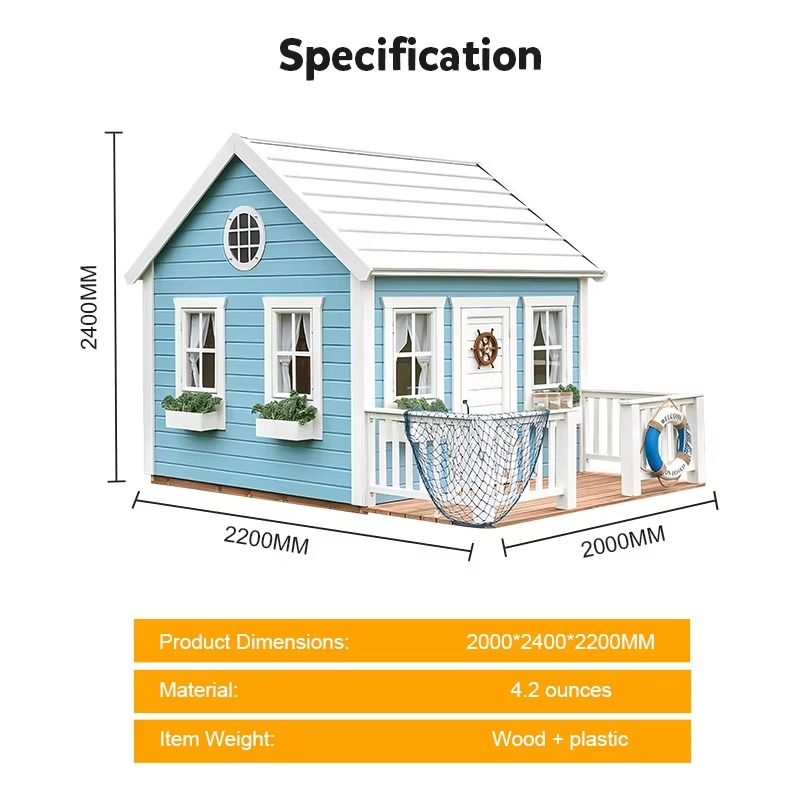 Outdoor Garden Cubby House Chi - огляд і ціна Kids Outdoor Cubby House