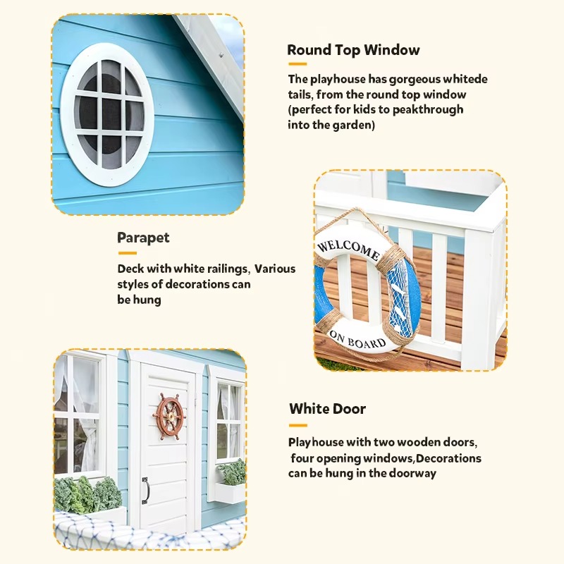 Outdoor Garden Cubby House Chi - огляд і ціна Kids Outdoor Cubby House